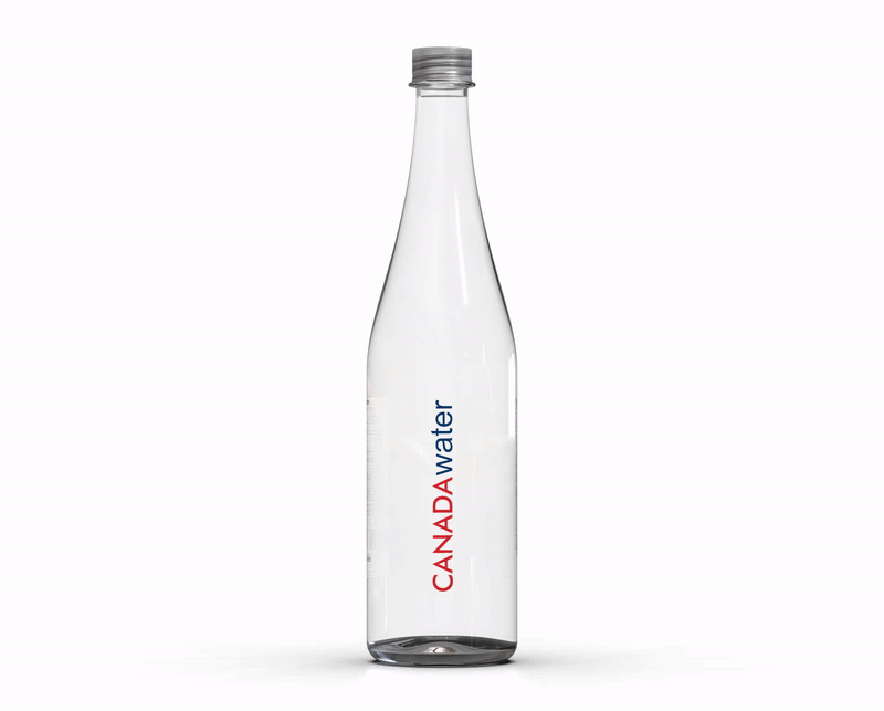 Your fine water is served from eco-friendly glass bottles (case of 12 x 750 mL each).